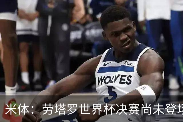 米体：劳塔罗世界杯决赛尚未登场，斯卡洛尼似乎因战术弃用