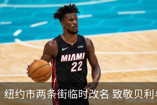 纽约市两条街临时改名 致敬贝利与亨利